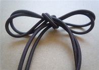 Washable Black Waxed Cotton Cord 1Mm No Slip Custom For Decoration